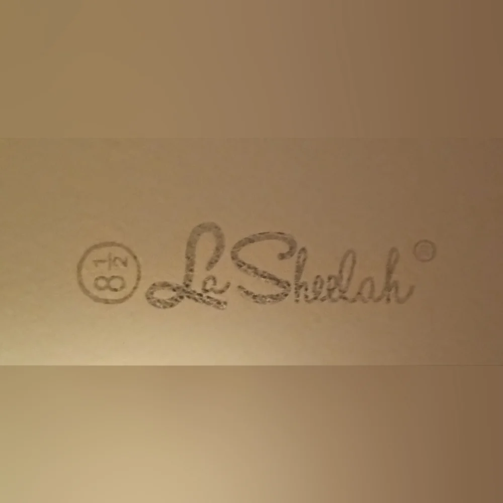 Leopard Print and Gold Star Women's La Sheelah Sneakers size 8.5 - Picture 7 of 11